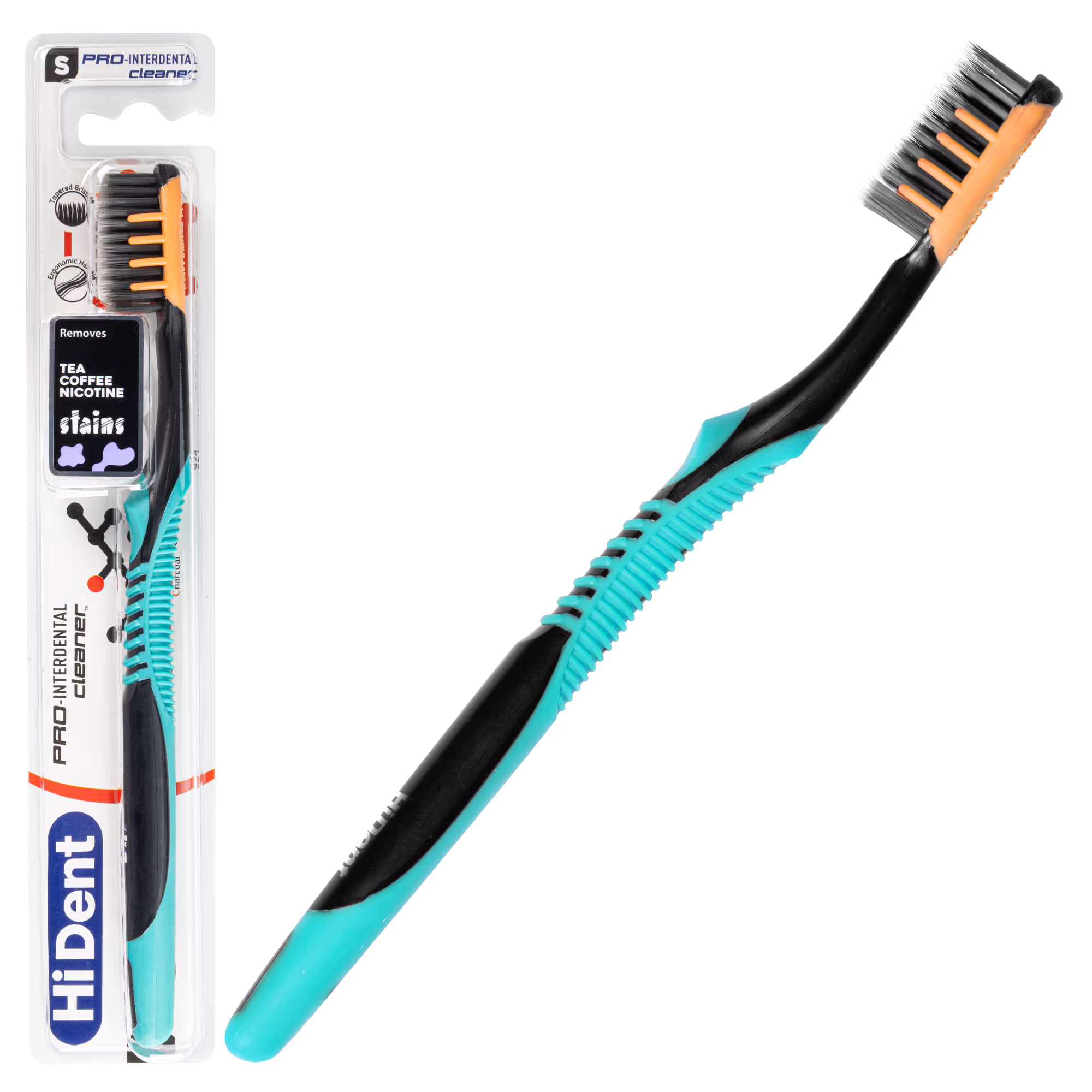 Hident Supertip Pro Interdental Toothbrush Green Color