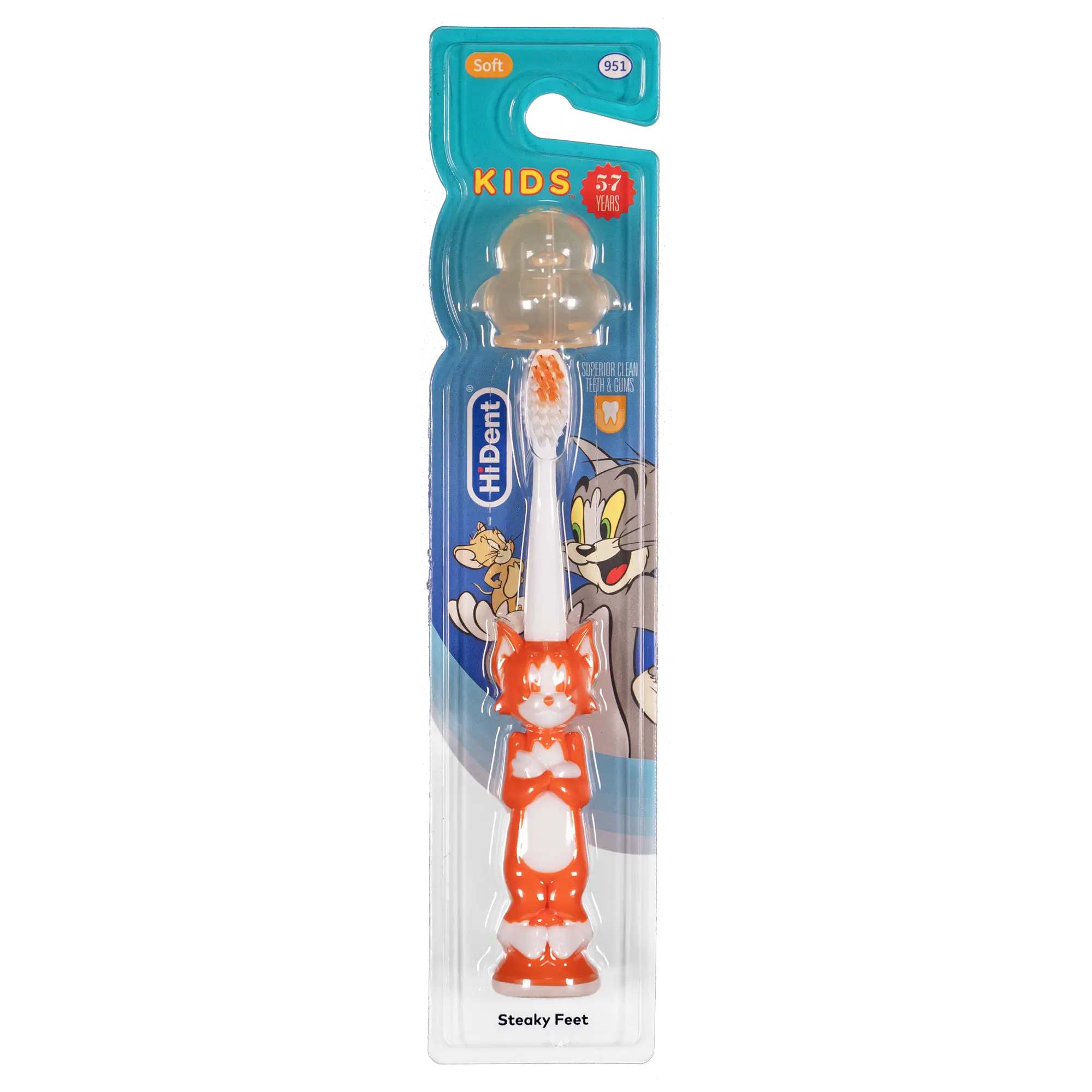 Hident Tom Kids Toothbrush With Cart