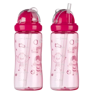 380-Babyland-PC-wide-neck-baby-straw-cup-red-color-300ml