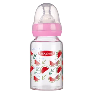 436-Babyland-pyrex-round-classic-baby-bottle-pink-color-120ml