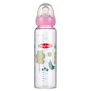 440-Babyland-pyrex-orthodontic-classic-baby-bottle--pink-color-240ml