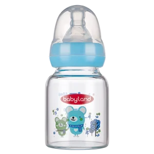 466-Babyland-pyrex-round-classic-baby-bottle-blue-color-60ml