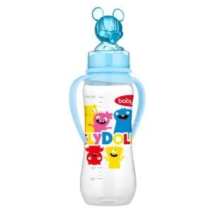 507-Babyland-PP-round-classic-blue--duck-doll-baby-bottle-with-handle-240ml