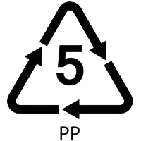 لوگوی پلی پروپیلن (PP)