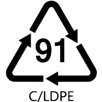 لوگوی پلی اتیلن با چگالی کم (LDPE)
