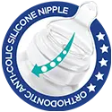 Orthodontic Anti-Colic Silicone Nipple Logo