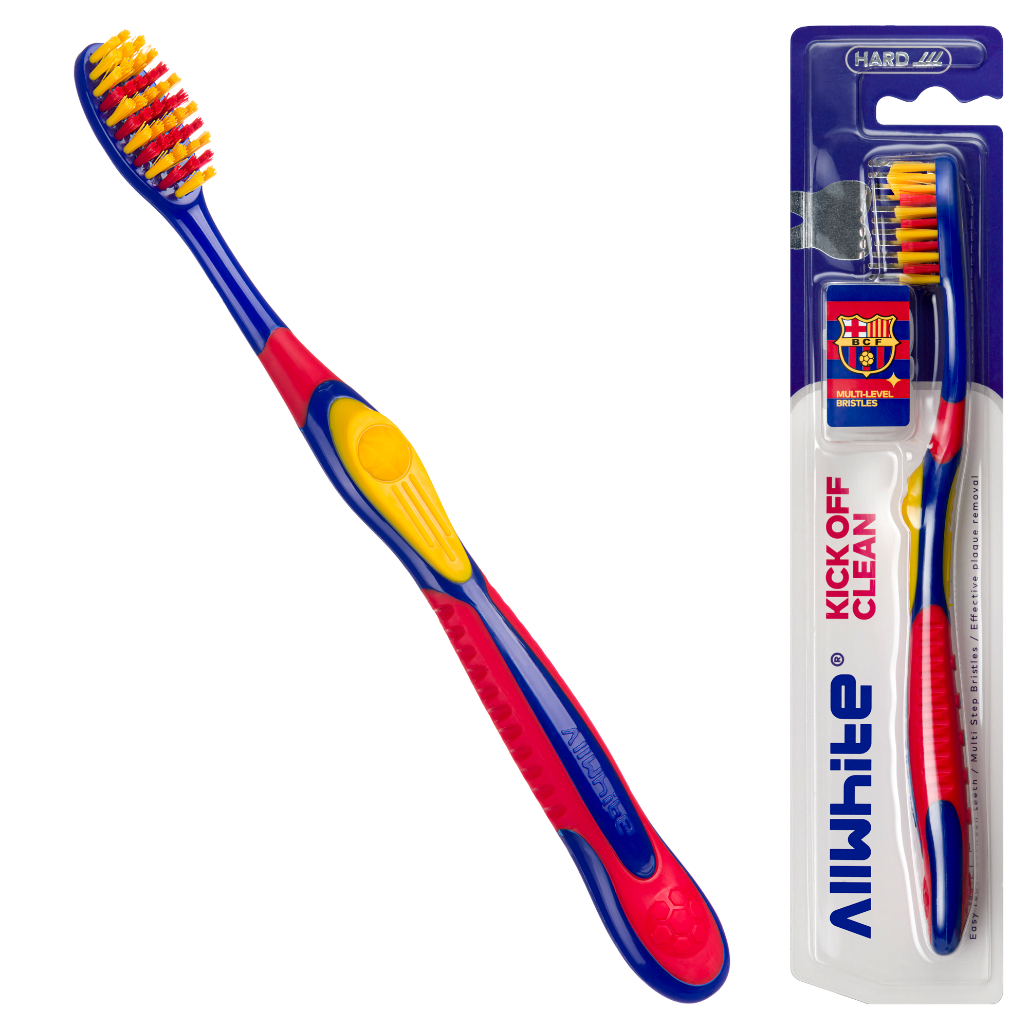 AllWhite kickoff clean toothbrush Barcelona