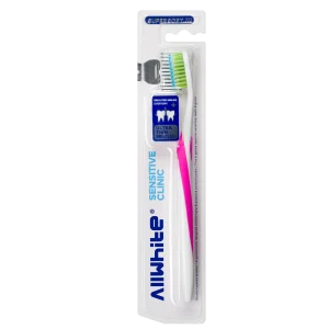 611-612-613-AllWhite Sensitive Clinic Toothbrush-Cart
