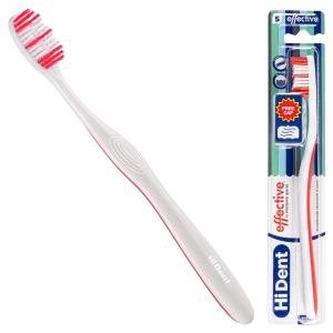 Hident effective toothbrush Red Color