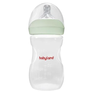 204-Babyland-natural-flow-classic-Light-Green-Color-baby-bottle