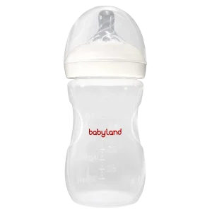 204-Babyland-natural-flow-classic-White-Color-baby-bottle