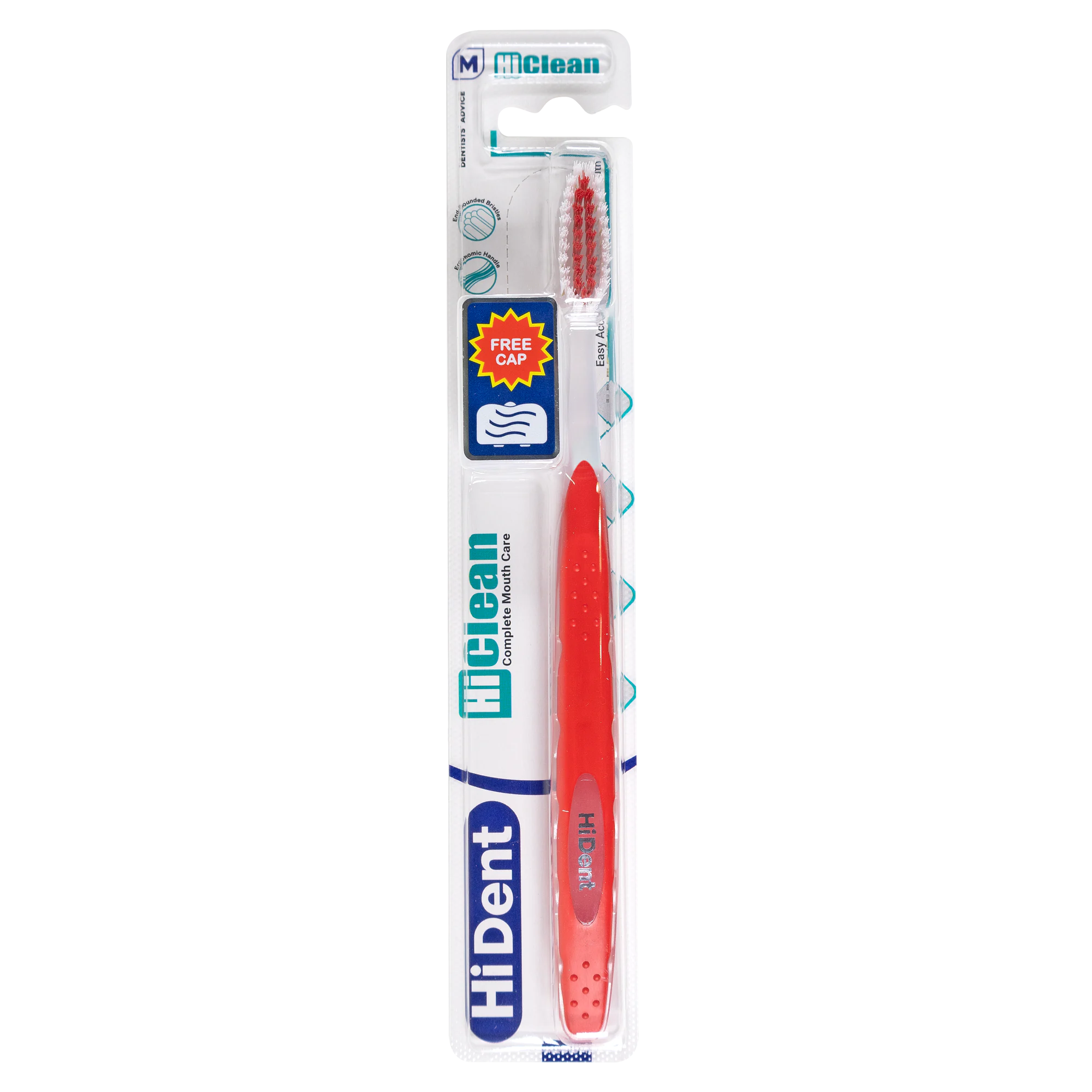 HiClean Hident red color Toothbrush With cart