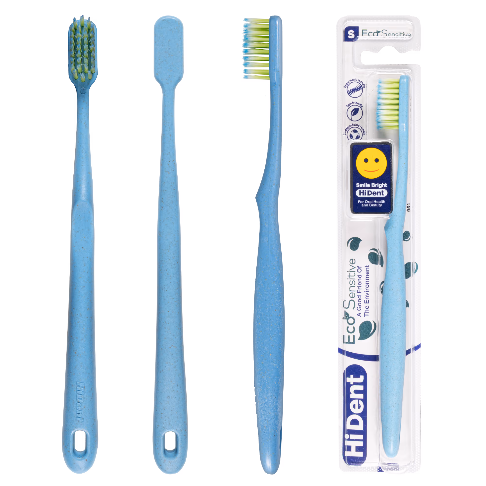 Hident eco-sensitive toothbrush all colors