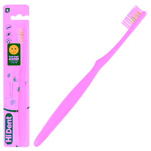 Hident eco-sensitive toothbrush peach color